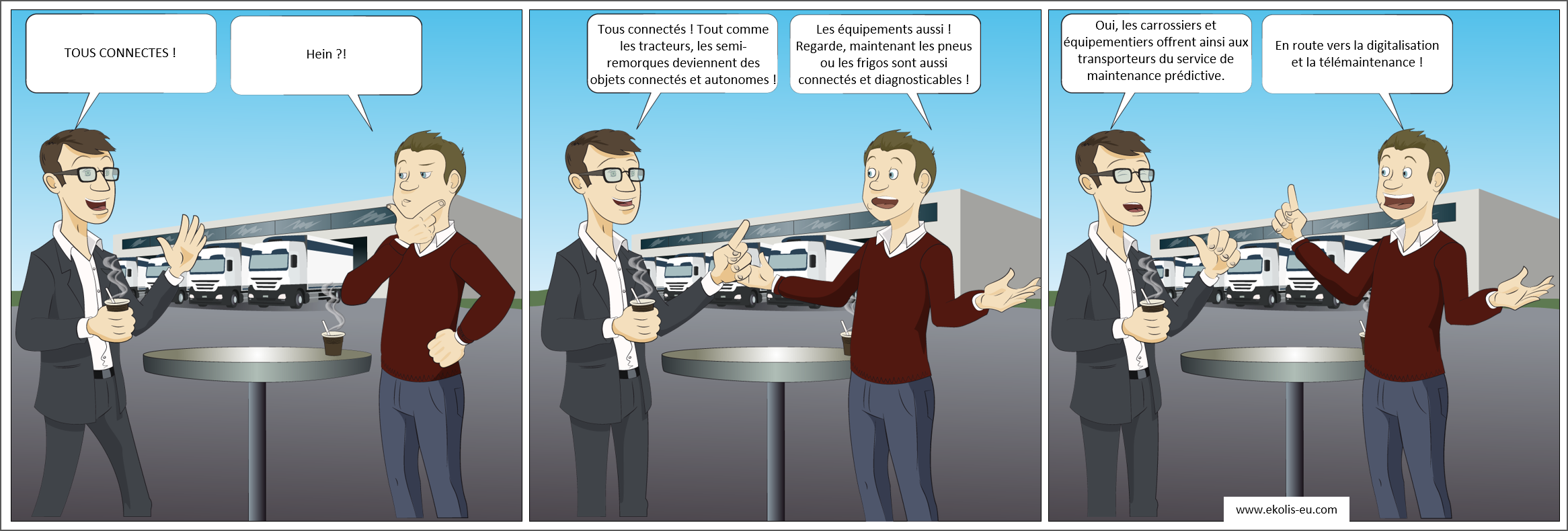 Digitalisation des transports routiers Digitalisation des transports routiers
